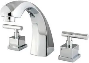 Kingston Brass KS4361CQL Two Handle Roman Tub Filler