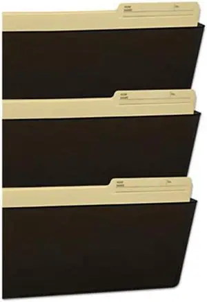 Storex Industries 70247U06C Wall File, Legal, 16 x 14 - Smoke