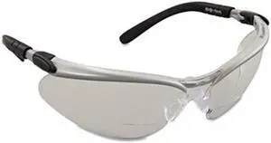 3M BX Reader Protective Eyewear Silver Frame Clear Lens +1.5 Diopter - MMM11374