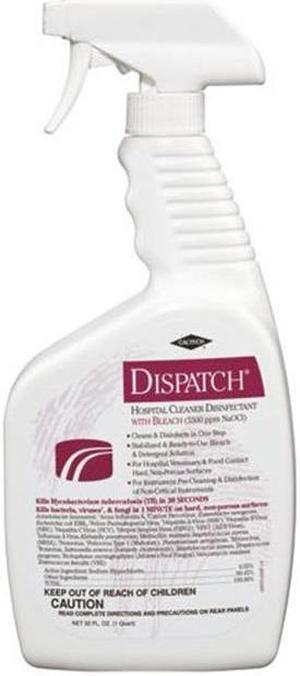 Clorox CLO 68978 Dispatch Hospital Cleaner Disinfectant w/ Bleach, 1 gal. Refill Bottle