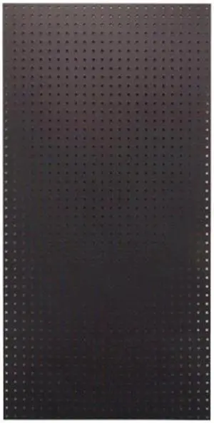 Pegboard Kit,Black,48 in. H,24 in. W TEMPERED WOOD PEGBOARD TPB-36BKH-Kit