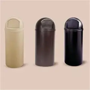 Rubbermaid Commercial Container,Marshal,15gl,Br 816088BRO