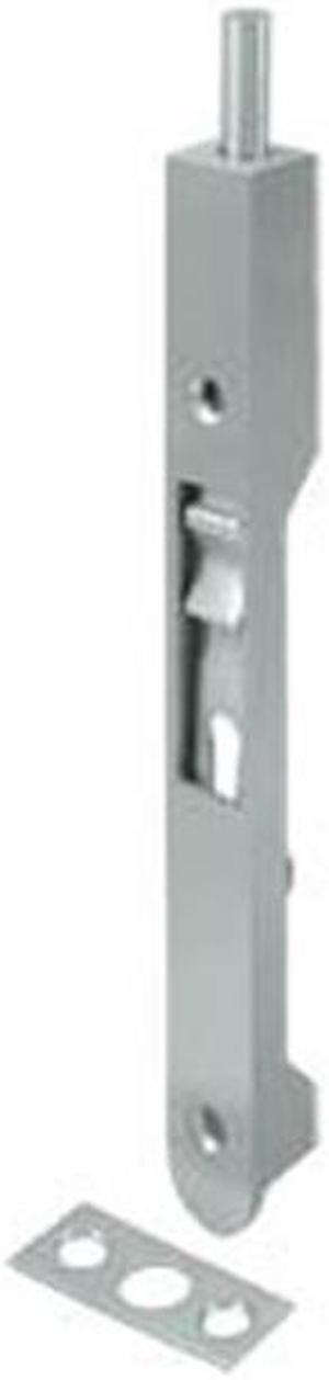 Deltana 7FBR26D 7 in. Heavy Duty Flush Bolt, Satin Chrome - Solid