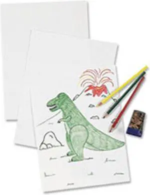 Pacon PAC4809 Drawing Paper,Premium Weight,9 in. x 12 in.,500 Sheets,Bright White