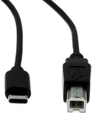 ROCSTOR Y10C141-B1 3FT/1M USB-C TO USB-B CABLE M/M
