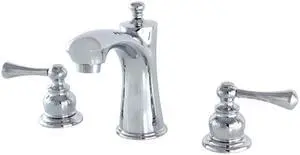 Kingston Brass KB7961BL Vintage Widespread Lavatory Faucet, Polished Chrome