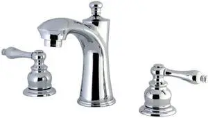 Kingston Brass KB7961AL Victorian Widespread Lavatory Faucet with Classic Handle, Polished Chrome