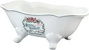 Kingston Brass BATUBFLW 8 in. Savon Superfins Slipper Clawfoot Tub Decorative Soap Dish