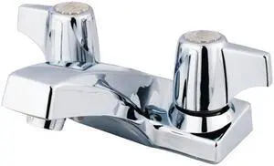 Kingston Brass GKB100LP Water Saving Columbia Centerset Lavatory Faucet with Canopy Handles, Chrome