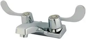 Kingston Brass GKB191LP Water Saving Americana Centerset Lavatory Faucet with Blade Handles, Chrome