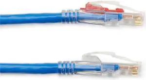 GigaBase 3 CAT5e 350-MHz Lockable Patch Cable (UTP), Blue, 10-ft. (3.0-m)