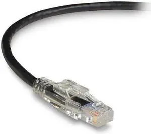 BLACK BOX C6PC70-BK-03 CAT6 550-MHZ LOCKING SNAGLESS STRANDED ETHERNET PATCH CABLE - UNSHIELDED (UTP),