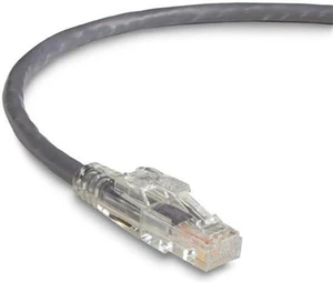 GigaTrue 3 CAT6 550-MHz Lockable Patch Cable (UTP), Gray, 3-ft. (0.9-m) GigaTrue 3 CAT6 550-MHz Lockable Patch Cable (UTP), Gray, 3-ft. (0.9-m)