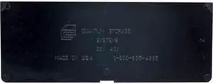 QUANTUM STORAGE SYSTEMS DIV401 Plastic Divider, Black, 5 1/2 in L, 2 1/4 in H,