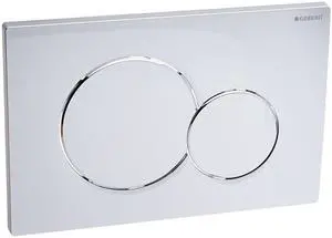 Geberit 115.770.21.5 Dual Flush Actuator Plates, Sigma - Polished Chrome