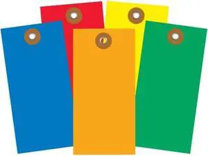 Tyvek G14041A 4.25 x 2.125 in. Blue Shipping Tag, 100 Per Case