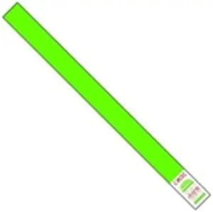 Tyvek WR101GN 0.75 x 10 in. Green Wristbands - Case of 500
