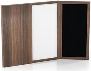 Mayline MNPBLGS 48 x 48 in. Medina Presentation Board, White Surface - Gray Steel Frame