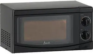 Avanti MM07V1B Countertop Microwave Oven with Rotary Knob, Black