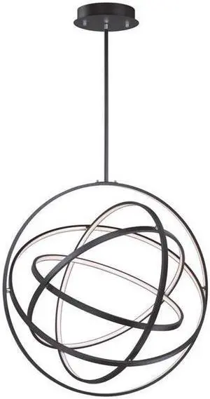 ET2 E24785-BK Gyro II LED Black Single Pendant Ceiling Light - 32 in. ET2 E24785-BK Gyro II LED Black Single Pendant Ceiling Light - 32 in.