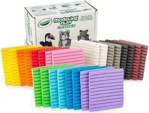 Crayola 230288 Modeling Clay Classpack - Multicolor