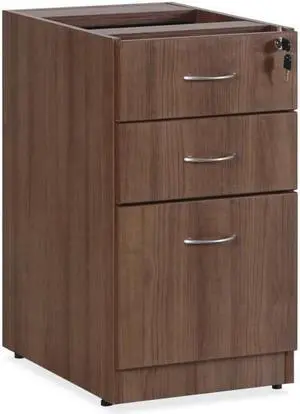 Lorell LLR69985 28.5 x 15.5 x 21.9 in. Walnut BBF Fixed Pedestal, Polyvinyl Chloride Lorell LLR69985 28.5 x 15.5 x 21.9 in. Walnut BBF Fixed Pedestal, Polyvinyl Chloride