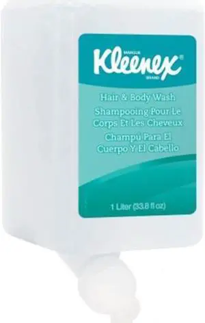 Kimberly Clark KCC91557 1 Ltr Bottle Kleenex Hair Amp Citrus Floral Body Wash