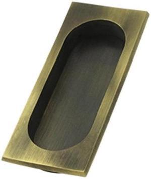 Deltana FP4134U5 4 x 1.62 x 0.37 in. Large Flush Pull, Antique