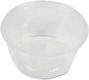Boardwalk PRTN2TS Souffle / Portion Cups, 2 oz, Clear, 2500 / Carton