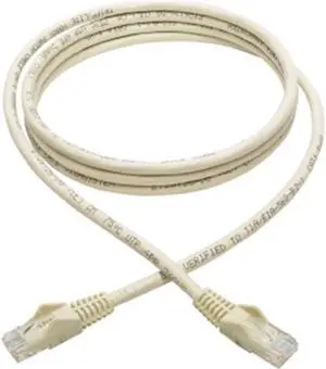 Tripp Lite N201-006-WH 6 ft. Cat 6 Male to Male Snagless Molded Patch Cable - White