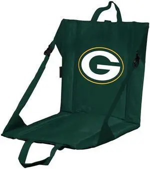Logo Brands 612-80 Bay Packers Stadium Seat, Green