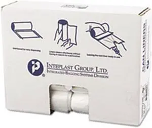 Inteplast Group S303713N 30 x 37 in. 13 Micron High-Density Can Liner - Clear