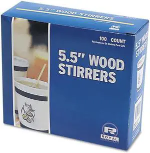 Rpp R810BX 5.5 Long, Wood Stir Sticks