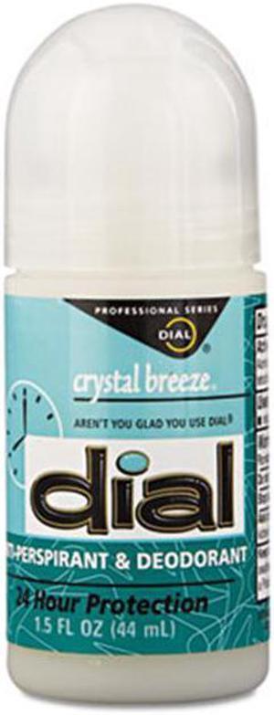 Anti-Perspirant Deodorant, Crystal Breeze, 1.5oz, Roll-On, 48/Carton 07686