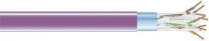 Black Box EVNSL0609A-1000 1000Ft/304.8M Cat6 Pvc F/Utp 400Mhz Shldd Solid Violet Bulk Cbl