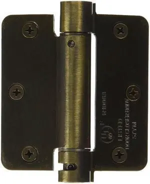 Deltana DSH35R45 3.5 x 3.5 x 0.25 in. Spring Hinge Steel-US5
