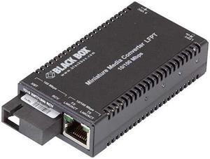 Black Box Network Services LHC042A-R3 Multipower Miniature Media Converter, 10-100 Mbps TX & SX