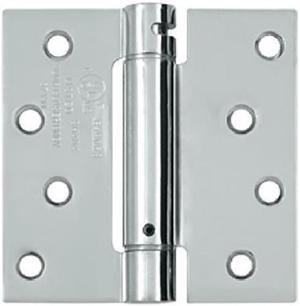 Deltana DSH44U26 4 x 4 in. Spring Hinge Steel-US26