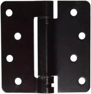 Deltana DSH4R410B 4 x 4 x 0.25 in. Spring Hinge Steel - Oil Rubbed Bronze