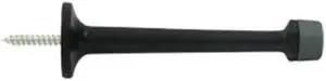 Deltana BDS425U19 4 in. Baseboard Door Bumper, Black - Solid