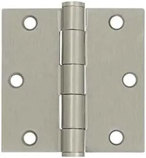 Deltana S35HD10B 3.5 x 3.5 in. Square Hinge Steel - Oil Rubbed Bronze