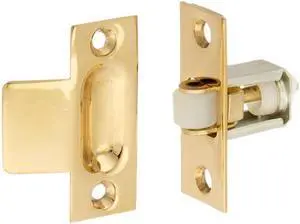 Deltana RCA430U26D 3.3 x 1 in Roller Catch Heavy Duty Solid Brass - Brushed Chrome