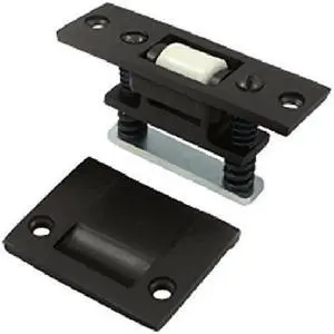 Deltana RCA430U10B 3.3. x 1 in. Roller Catch Heavy Duty Solid Brass - Oil Rubbed Bronze