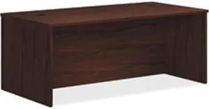 HON HONLM48BRGN Foundation Mahogany Laminate Desking, Mahogany - 47.75 x 24 x 29 in.
