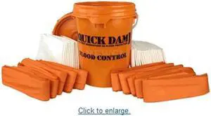Quick Dam WUGG-V Wick Ups Grab & Go Flood Control Variety Pack
