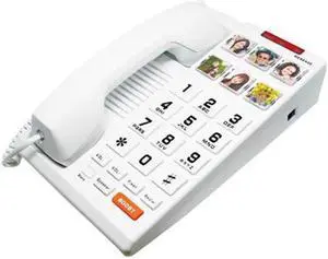 Big Button 6-Photo Analog Speakerphone