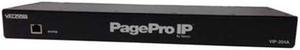 Valcom VC-VIP-204B 4 Zones 1 Way 8 Ip Zones PagePro IP Sip Based Paging Server, Black