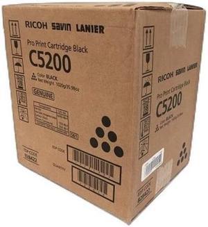 Ricoh RIC828422 SD Yield Savin Lanier Toner Cartridges for Pro C5200S, Black