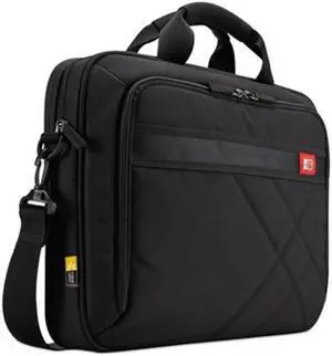 Caselogic 3201433 15.6 in. Diamond Briefcase - Black