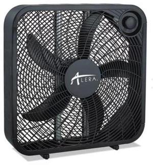 Alera FANBX20B 20 in. 3-Speed Box Fan, Black
